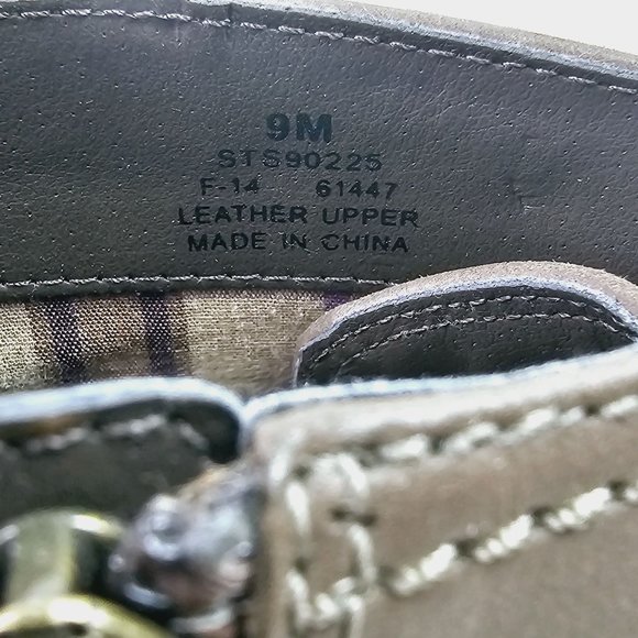 Sperry Topsider, Women's Green Ankle Bootie Lace-up, Leather, Dress Boot, 9M - Picture 10 of 10